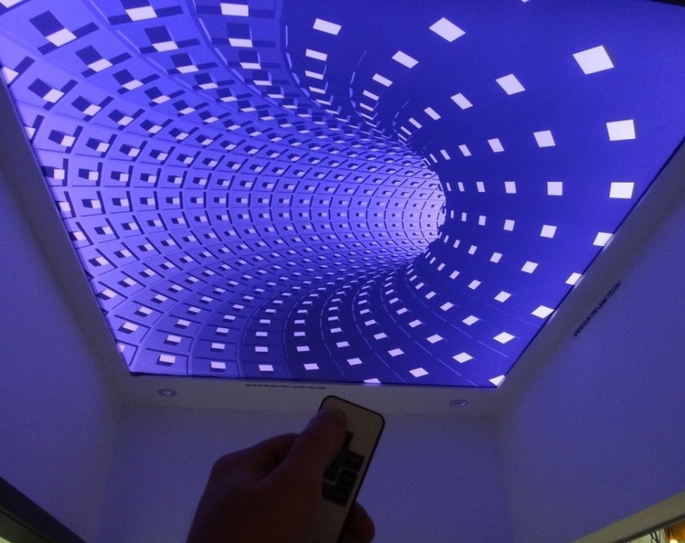 Заказать 3d натяжные потолки в г. Сретенск